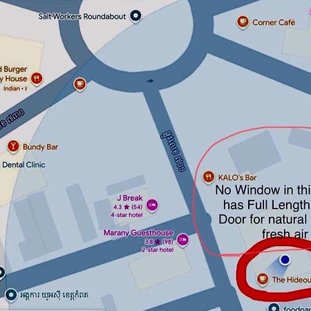 The Hideout Apartment กำปอต ภายนอก รูปภาพ